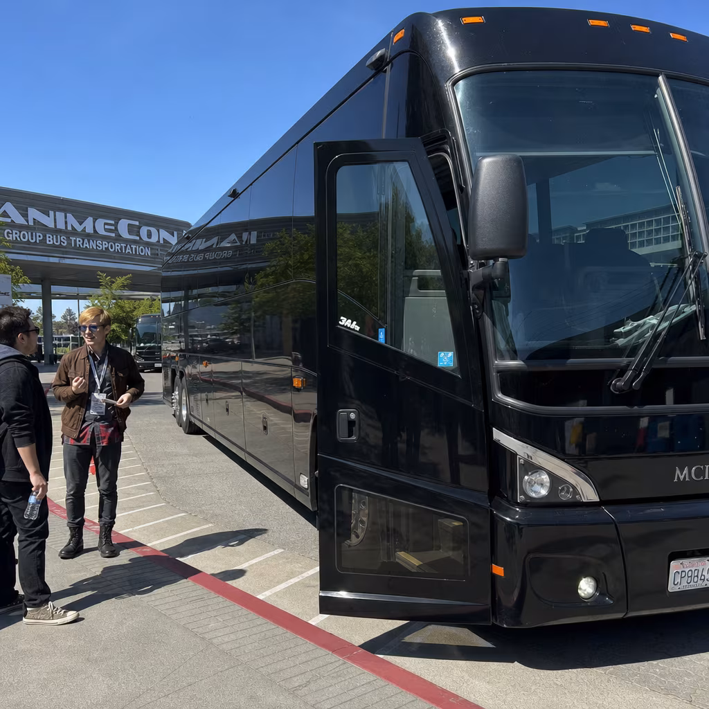 Rent a Bus to FanimeCon Group Bus Transportation in San Jose