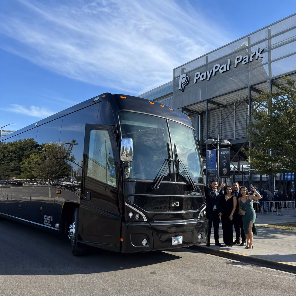 Rent a Bus to PayPal Park