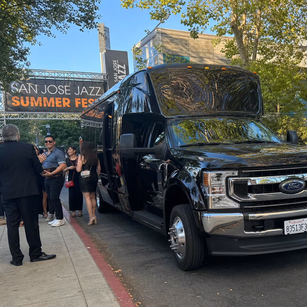 Rent a Bus to San Jose Jazz Summer Fest