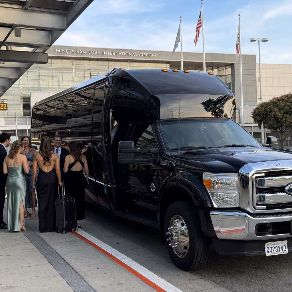Rent a Bus to Mineta San José International Airport