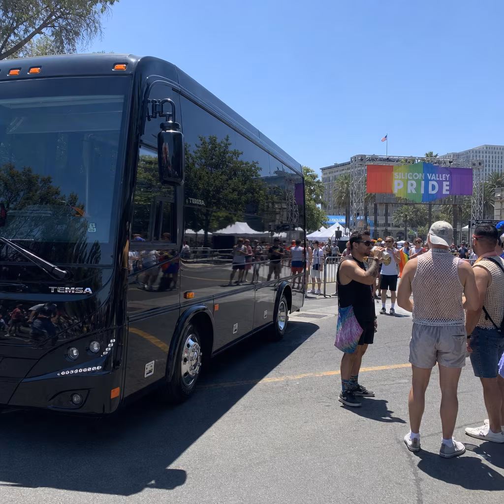 Rent a Bus to Silicon Valley Pride