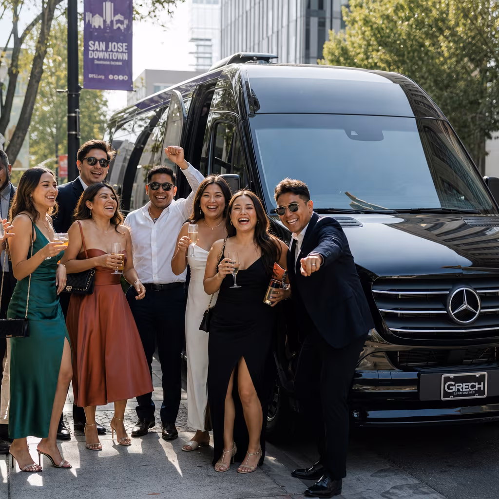 Bachelor and bachelorette party bus