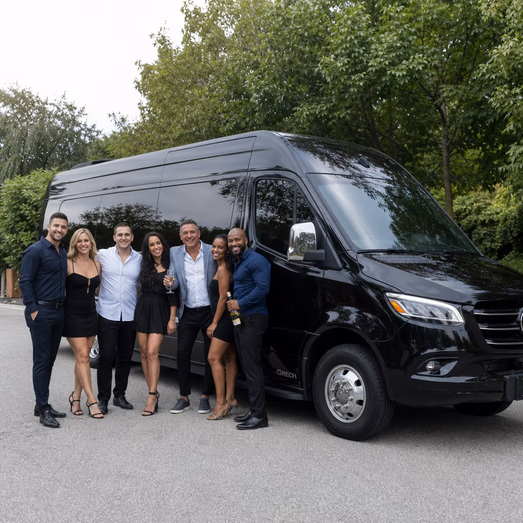 Birthday party bus