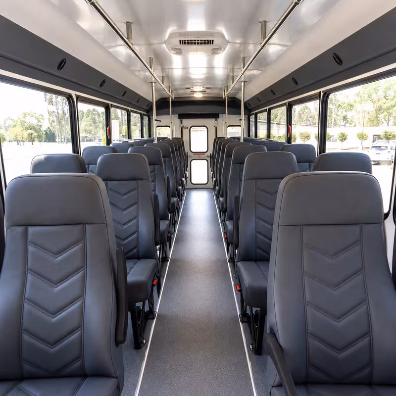 minibus interior