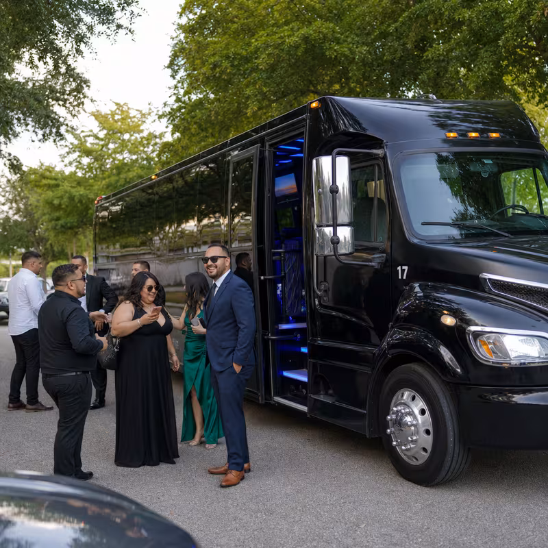 San Jose Private Event Transportation fleet vehicle