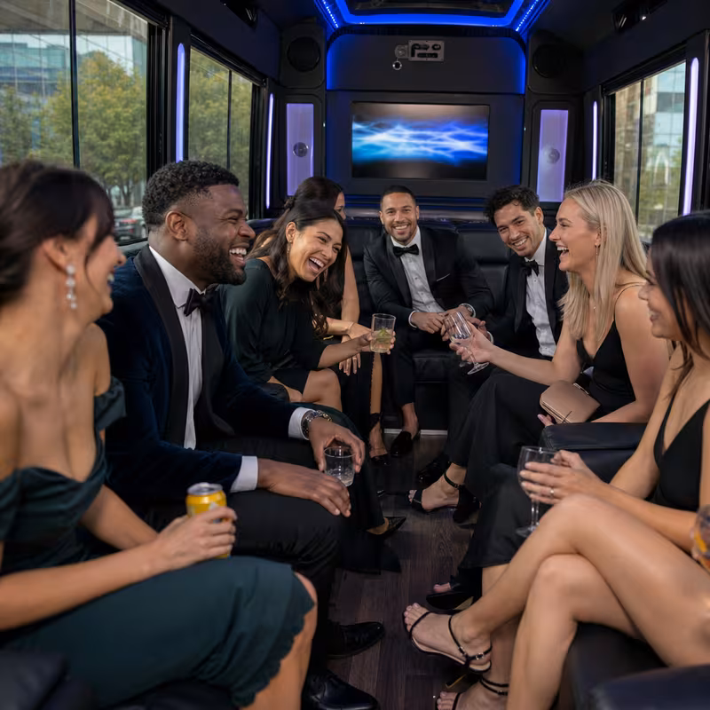 San Jose Prom & Homecoming Transportation fleet vehicle