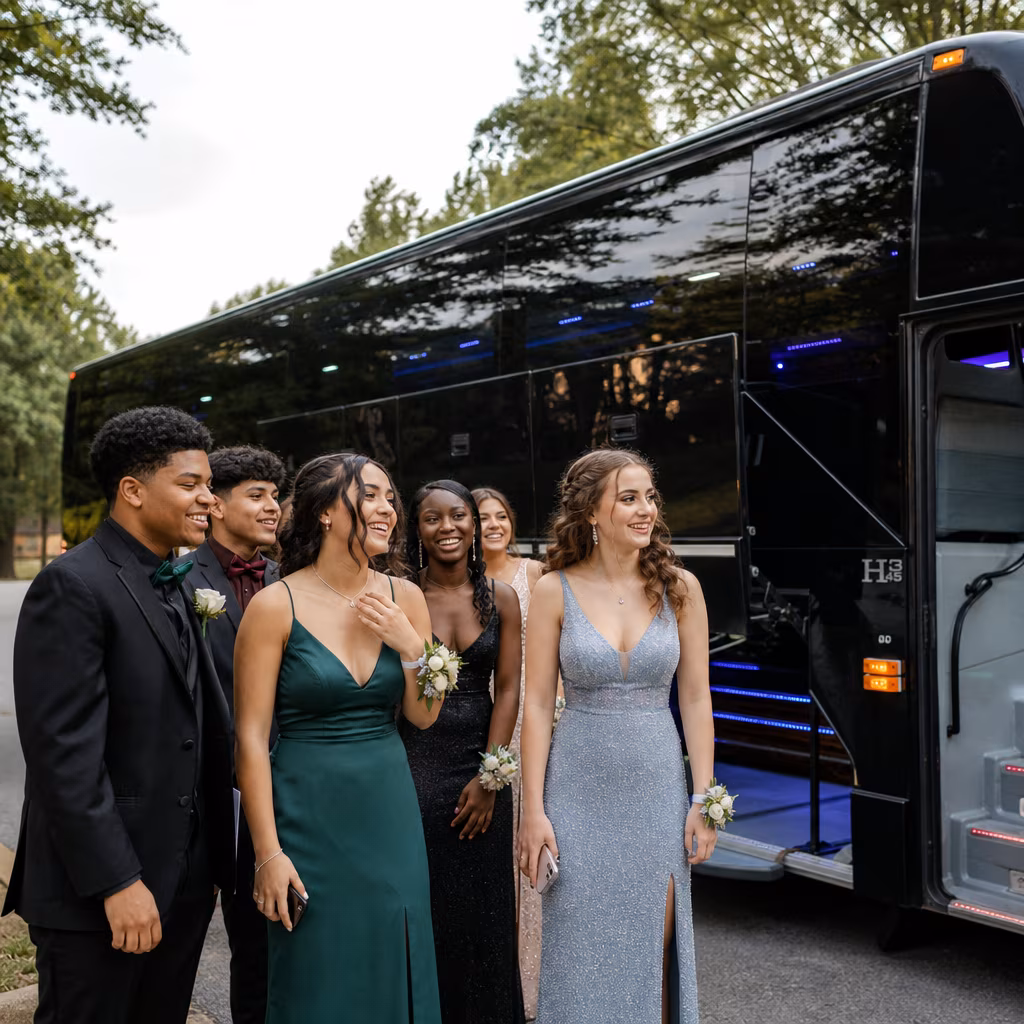 Cupertino Prom Party Bus Rental