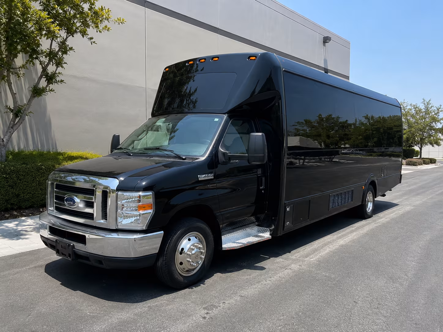 San Jose Bachelor & Bachelorette Transportation party bus exterior