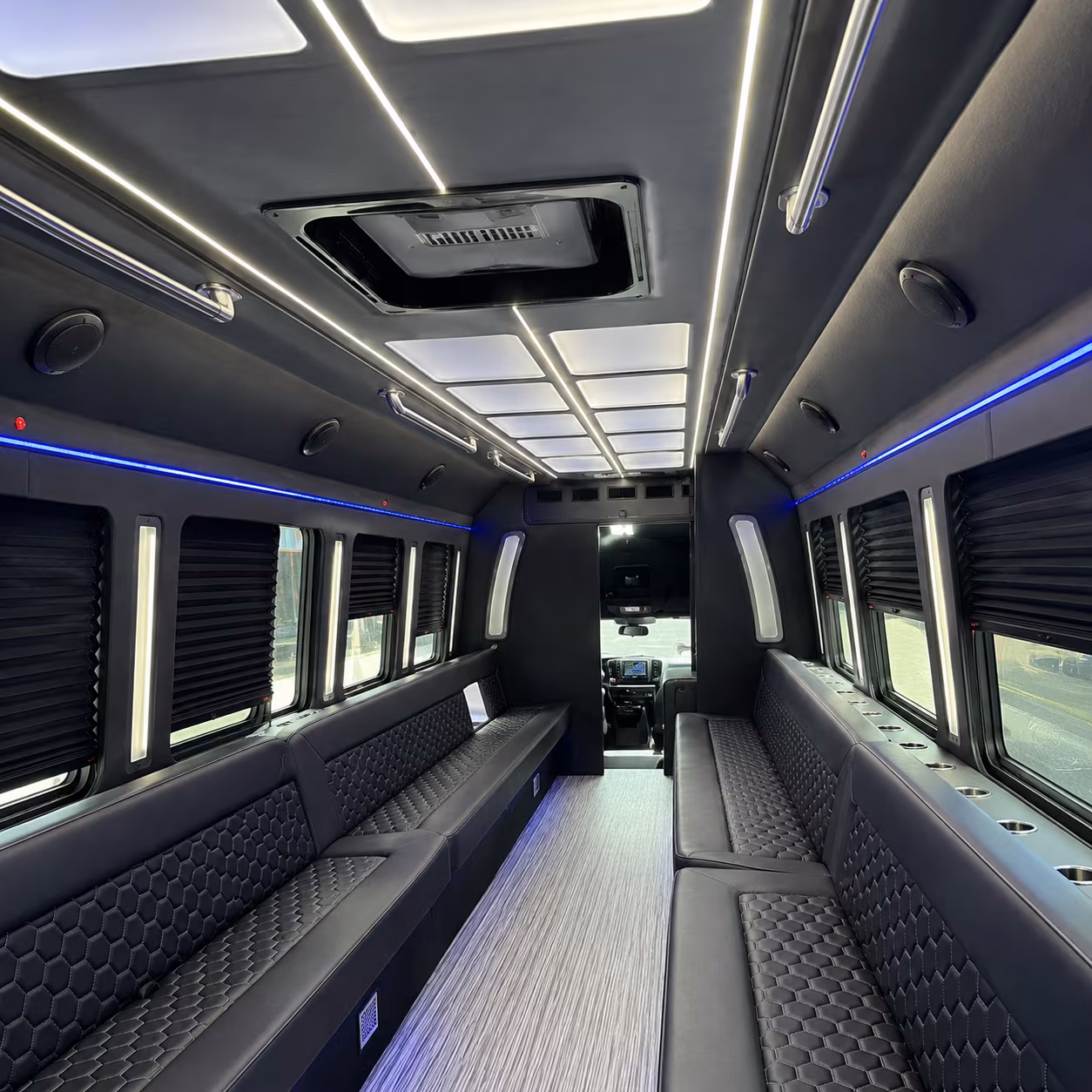 San Jose Bachelor & Bachelorette Transportation party bus exterior