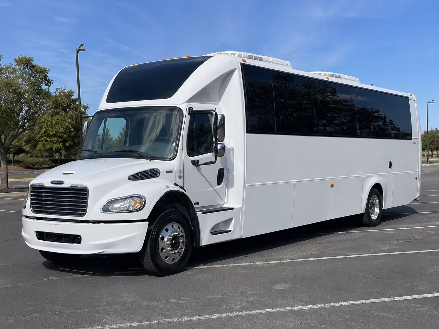 San Jose Birthday, Sweet 16, & Quinceañera Transportation party bus interior