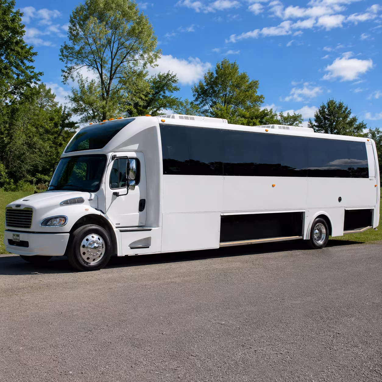 San Jose Concert & Music Festival Transportation party bus exterior