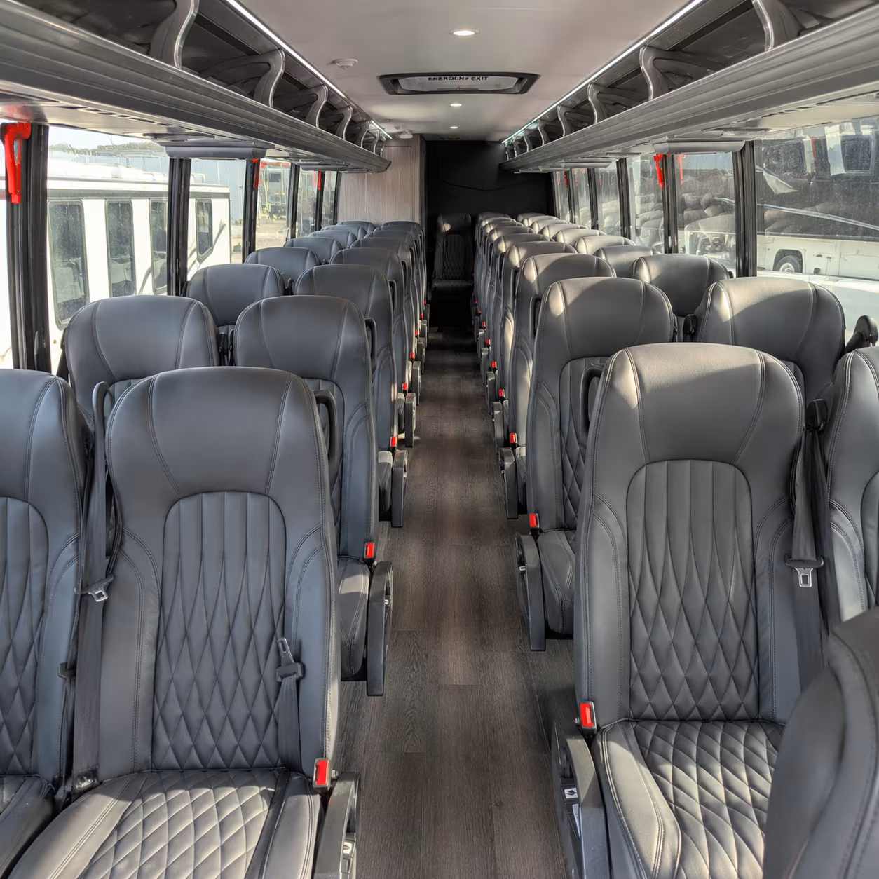 San Jose Corporate Transportation party bus exterior