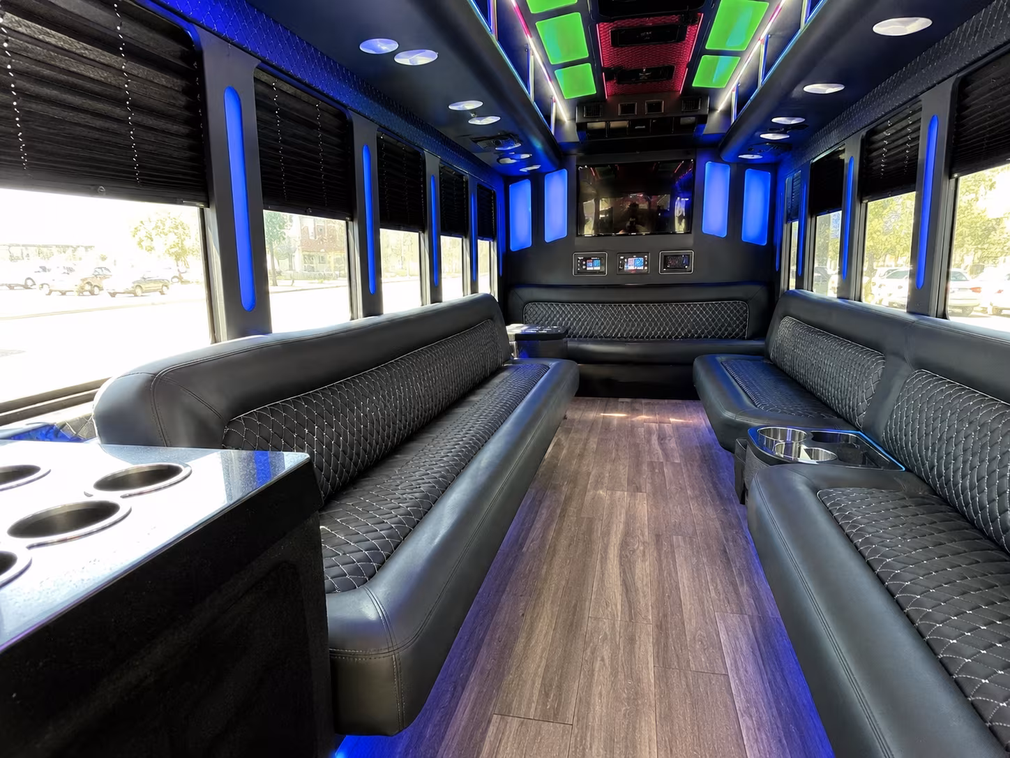 San Jose Prom & Homecoming Transportation onboard seating