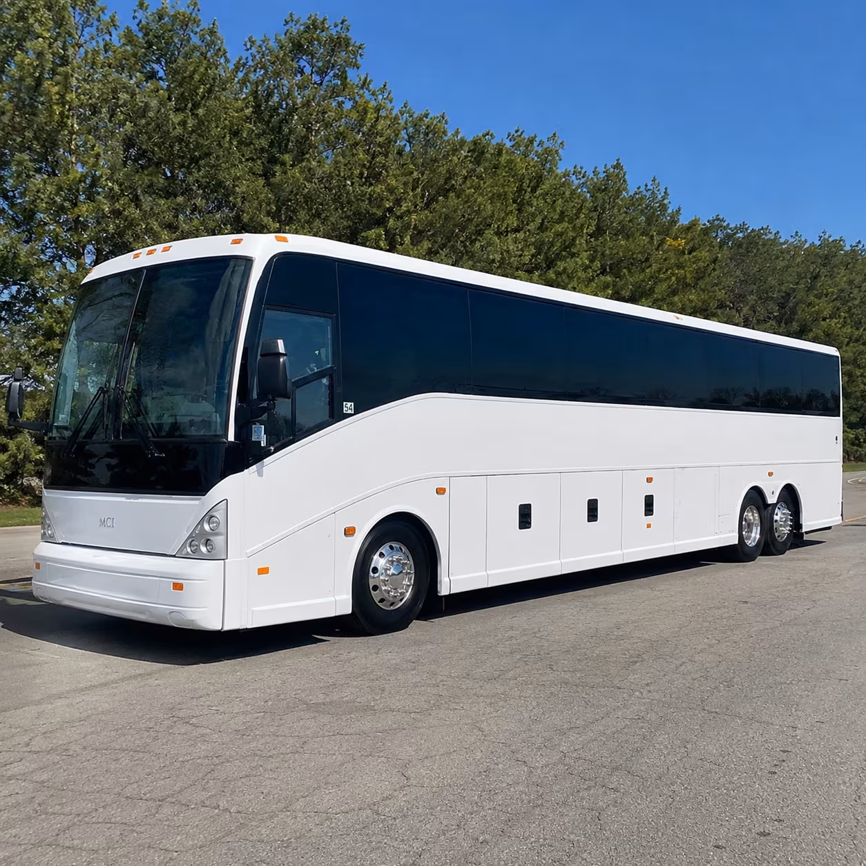 San Jose School Event Transportation party bus exterior