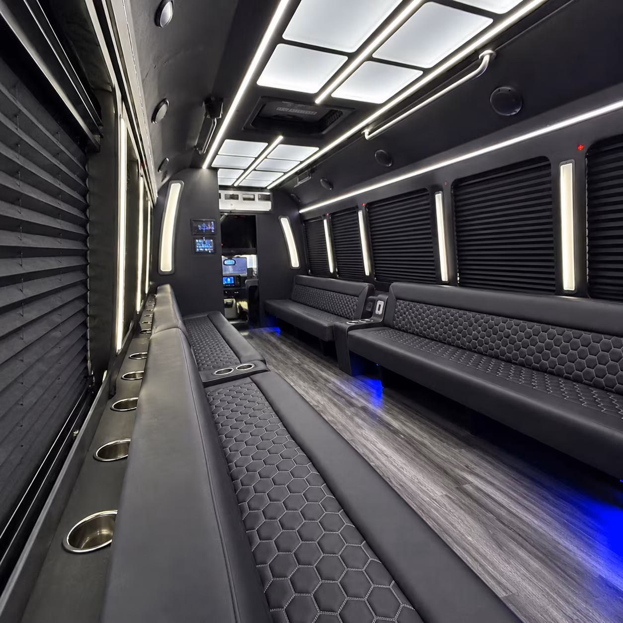 San Jose Winery Tour & Pub Crawl Transportation party bus exterior