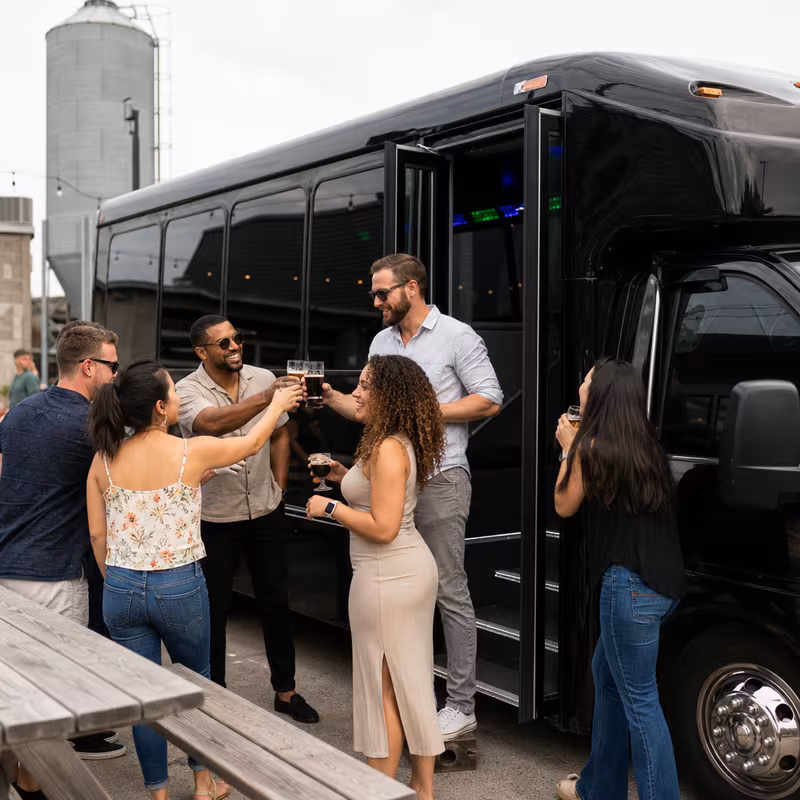 San Jose Winery & Brewery Tour Transportation fleet vehicle
