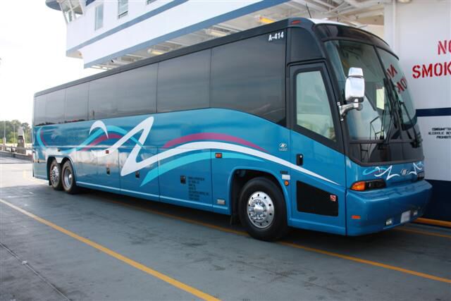 San Jose 50 Passenger Charter Bus